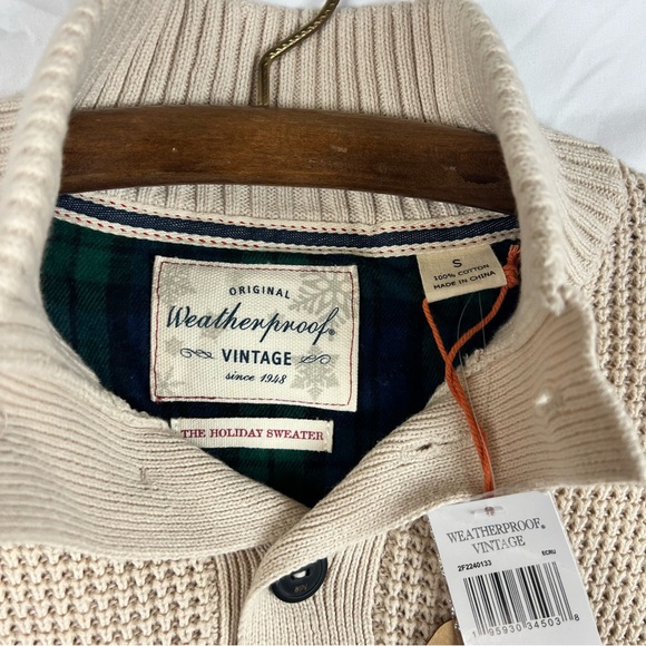 Weatherproof NWT The Holiday Sweater men’s SZ S - Picture 6 of 9